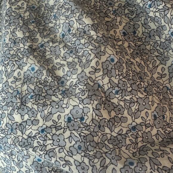 Christy Dawn Margot Cropped Top Ditsy Floral Pattern Blouse Elastic XS/S - Picture 5 of 7